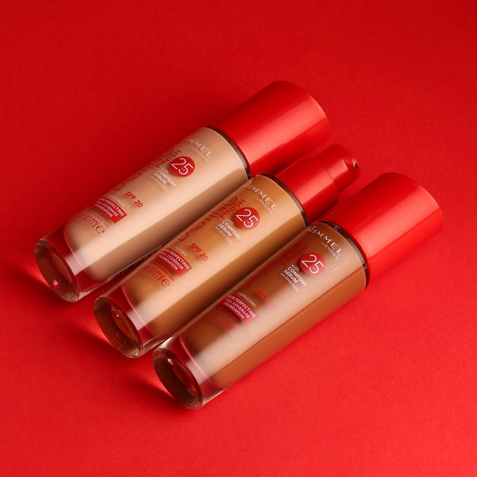 Rimmel foundation product photography