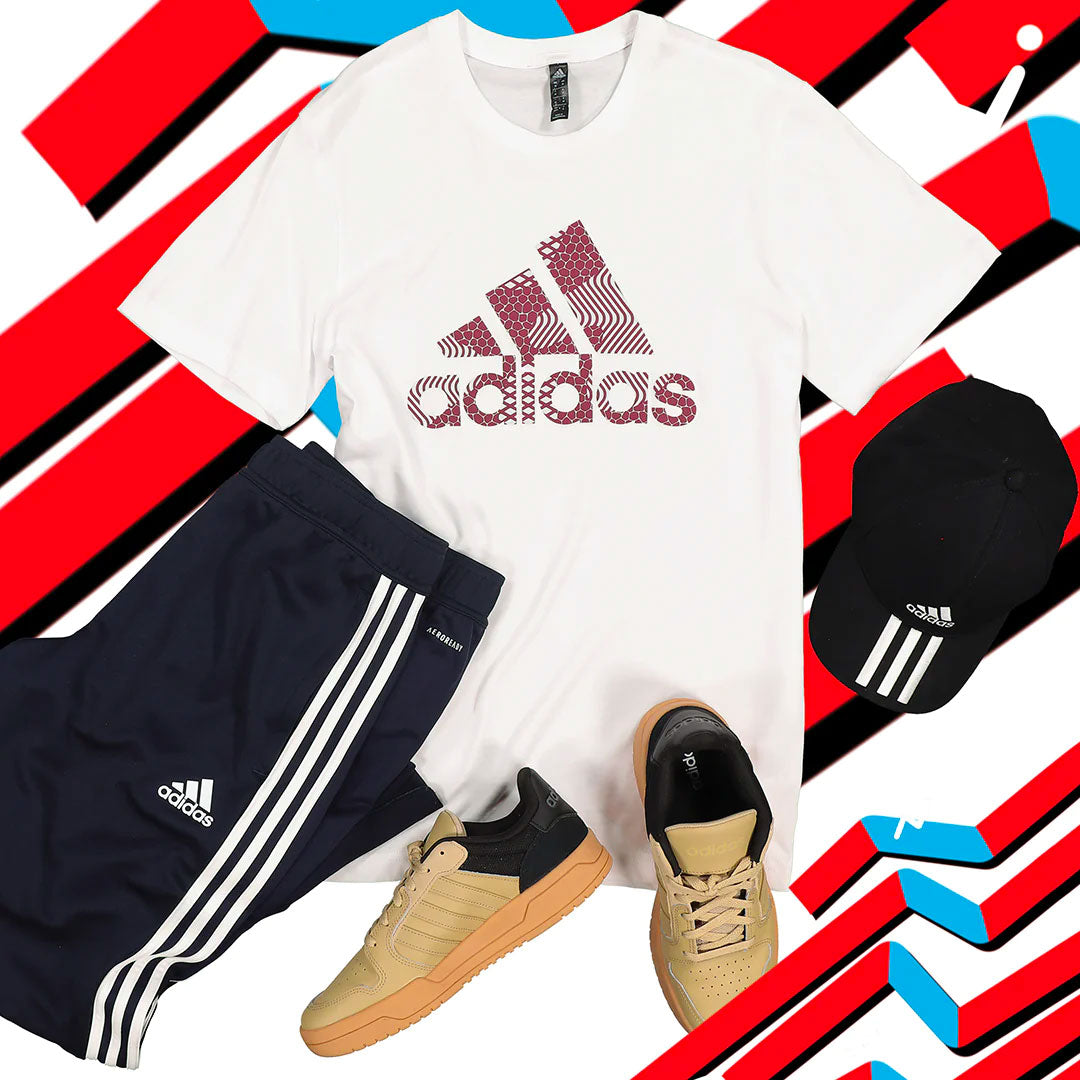 adidas Flatlay example