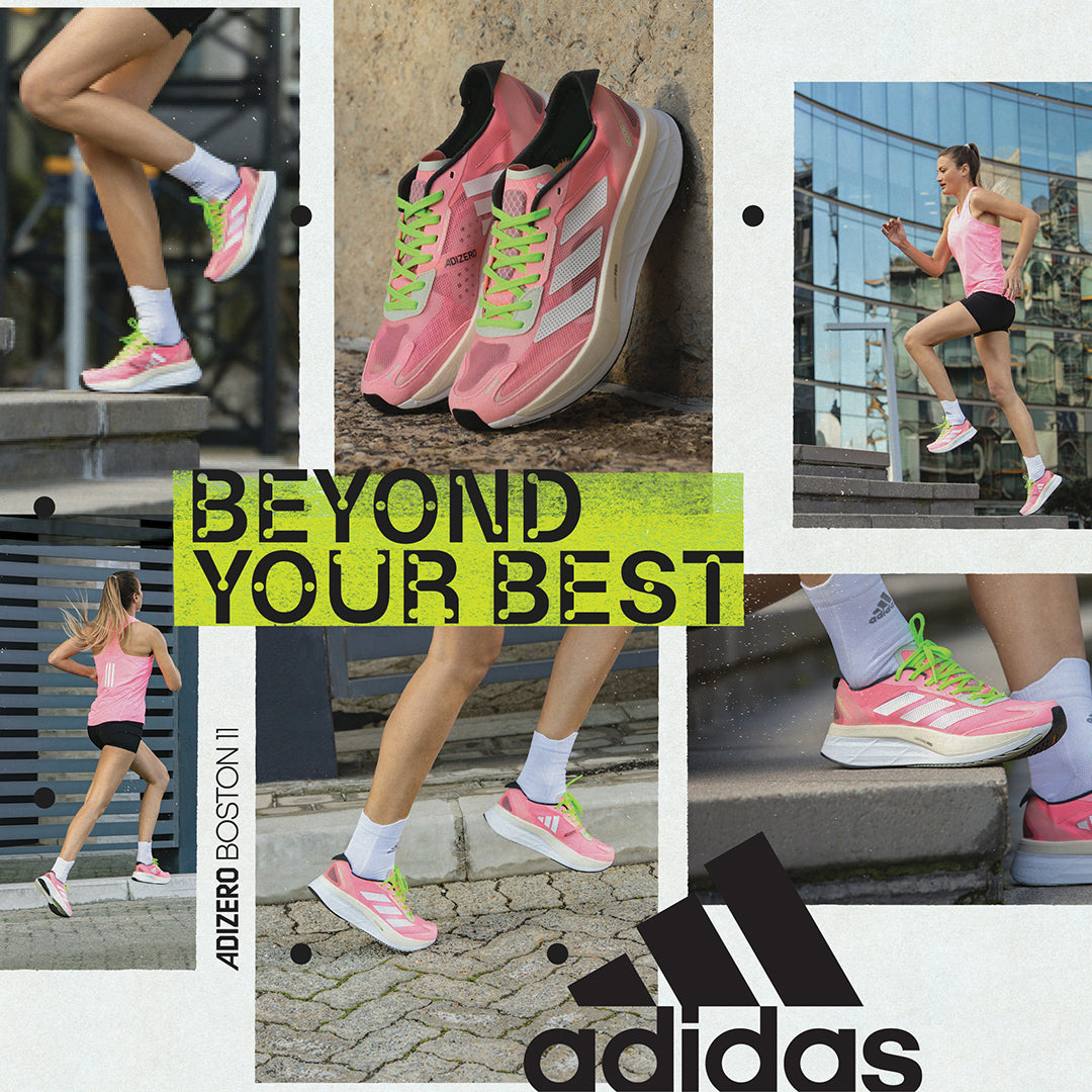 Adidas Beyond Your Best photography and creative graphics